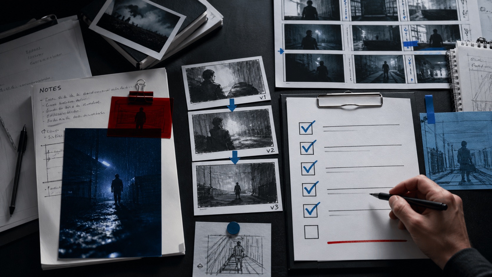 Original editorial illustration for A Lightweight Production Checklist