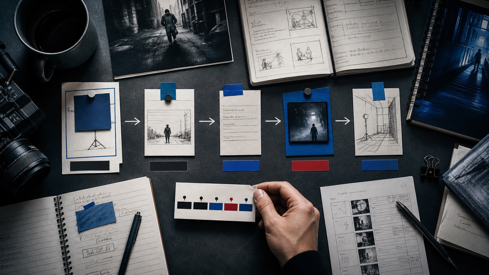 Original editorial illustration for How to Name Files for a Moving Project